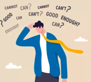 Una persona que duda 